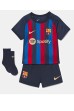 Barcelona Memphis Depay #14 Babytruitje Thuis tenue Kind 2022-23 Korte Mouw (+ Korte broeken)